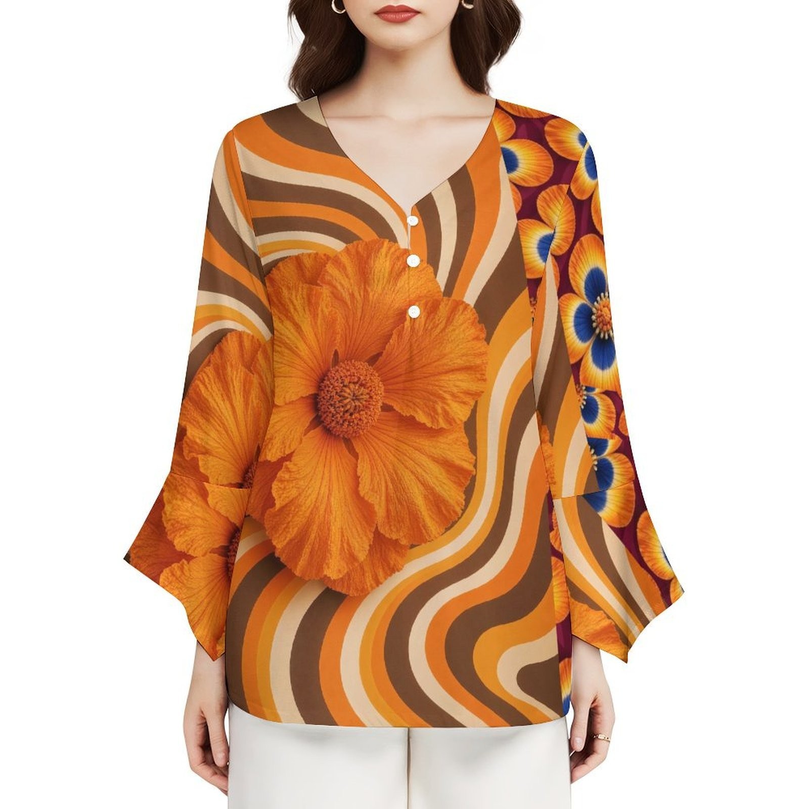 Jaffa Petal Blouse